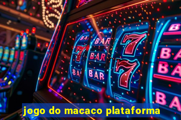 jogo do macaco plataforma